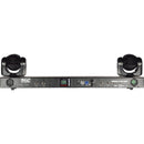 JMAZ Lighting VERSA FLEX BAR RGB LED Wash/Strobe/Blinder Linear Bar with 2 x Moving Heads