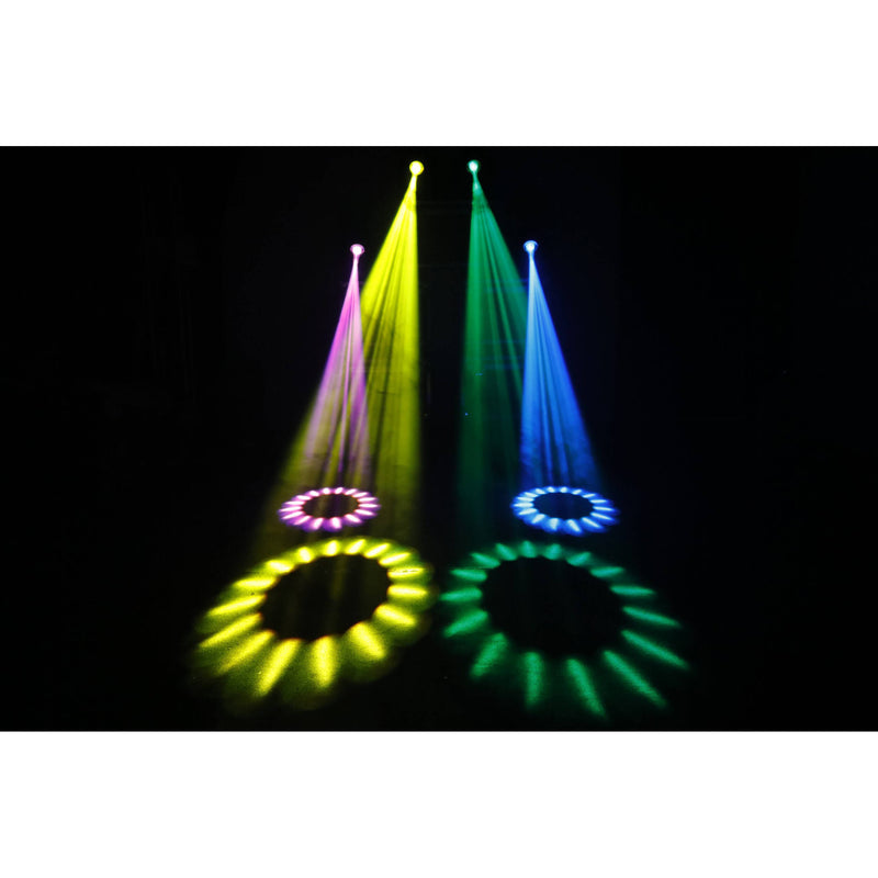 JMAZ Lighting ATTCO BEAM 230 12-Color LED Moving Head (Black)