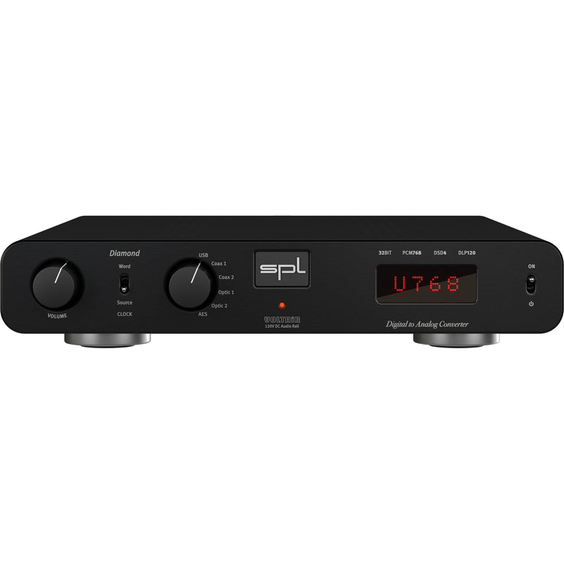 SPL Diamond Desktop DAC and Preamplifier (Black)