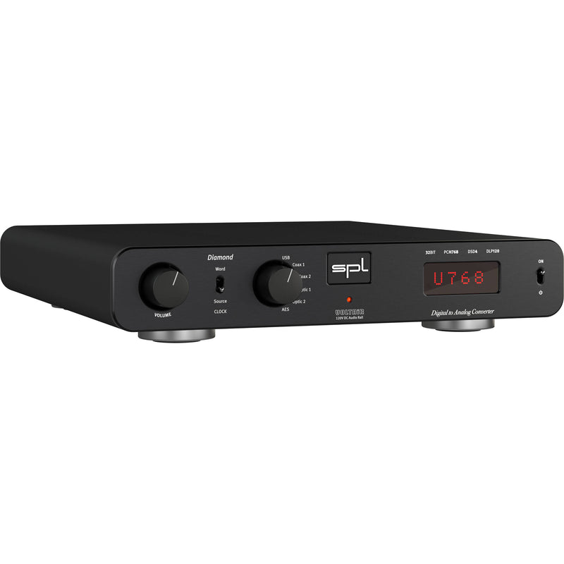 SPL Diamond Desktop DAC and Preamplifier (Black)