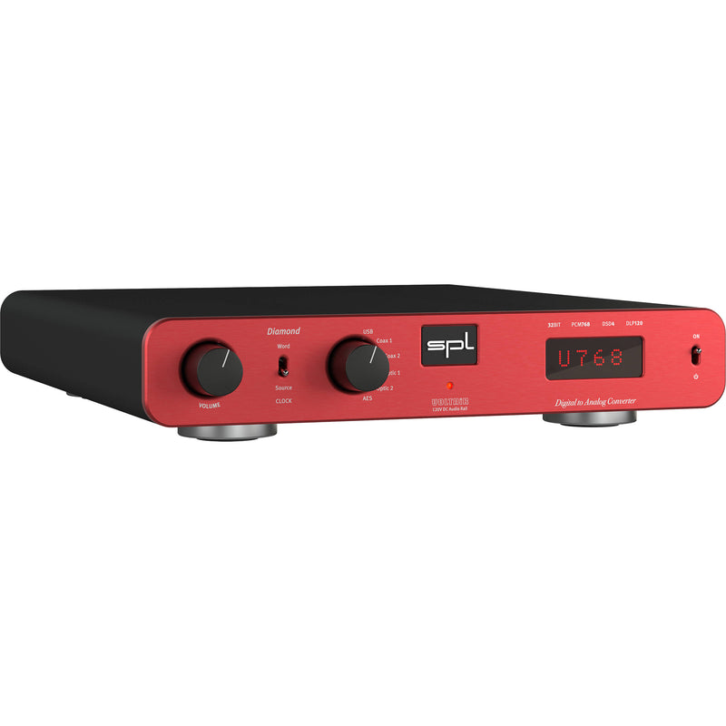 SPL Diamond Desktop DAC and Preamplifier (Red)