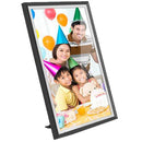 Aluratek 13.5" Digital Photo Frame with 3K Touchscreen, Wi-Fi, Light Sensor, and 32GB Built-In Memory