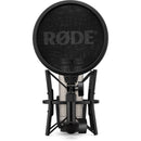 RODE NT1 5th Generation Large-Diaphragm Cardioid Condenser XLR/USB Microphone (Silver)