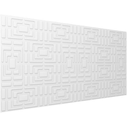 Vicoustic VicWallpaper VMT Acoustic Wallpaper Symmetric (Natural White, 46.85 x 23.43 x 0.39", 8-Pack)