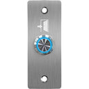 ACTi Soyal LED Stainless Steel Door Sensor Push Button Panel (Silver)