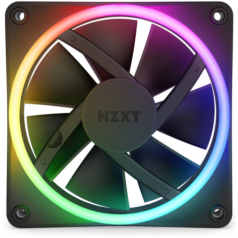 NZXT F120 RGB DUO Fan (Black, 3-Pack)