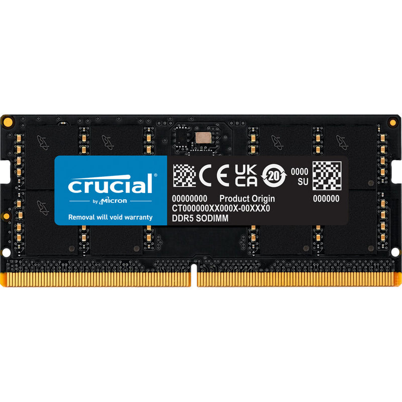 Crucial 32GB Laptop DDR5 5600 MHz SO-DIMM Memory Module