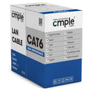 Cmple Cat6 Bulk Ethernet/LAN Cable (1000', Yellow)