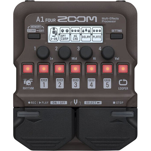 Zoom A1 Four Acoustic Multi-Effects Processor Pedal