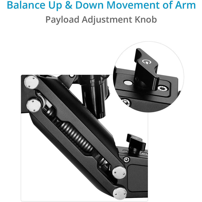 Proaim Airwave V5 Vibration Isolator Car Mount Arm System