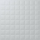 Vicoustic VicWallpaper VMT Acoustic Wallpaper Square 8 (Natural White, 23.43 x 23.43 x 0.39", 8-Pack)