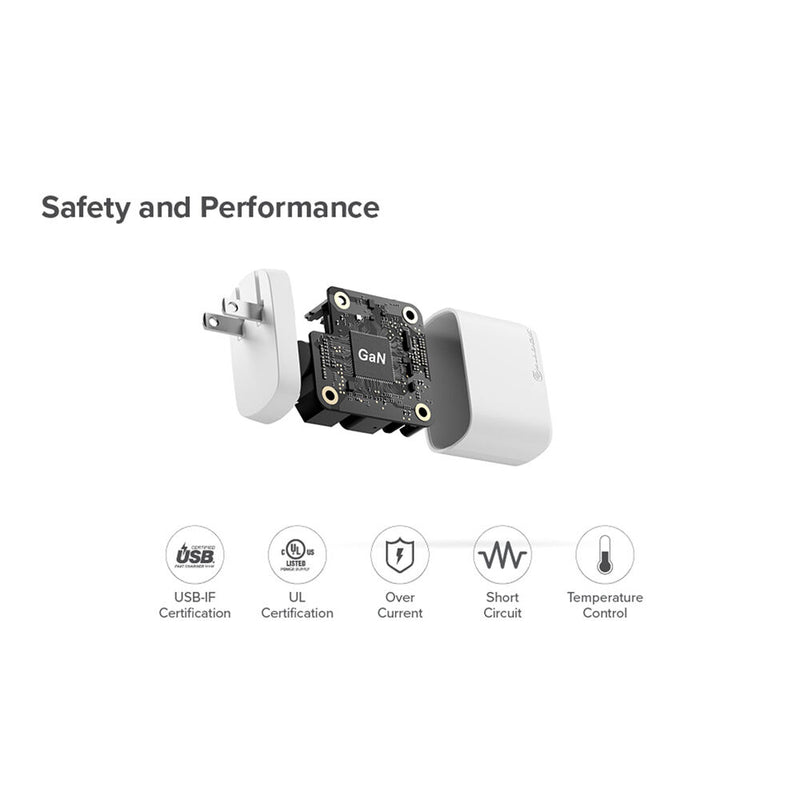 ALOGIC 65W USB-C PD GaN Charger with Charging Cable