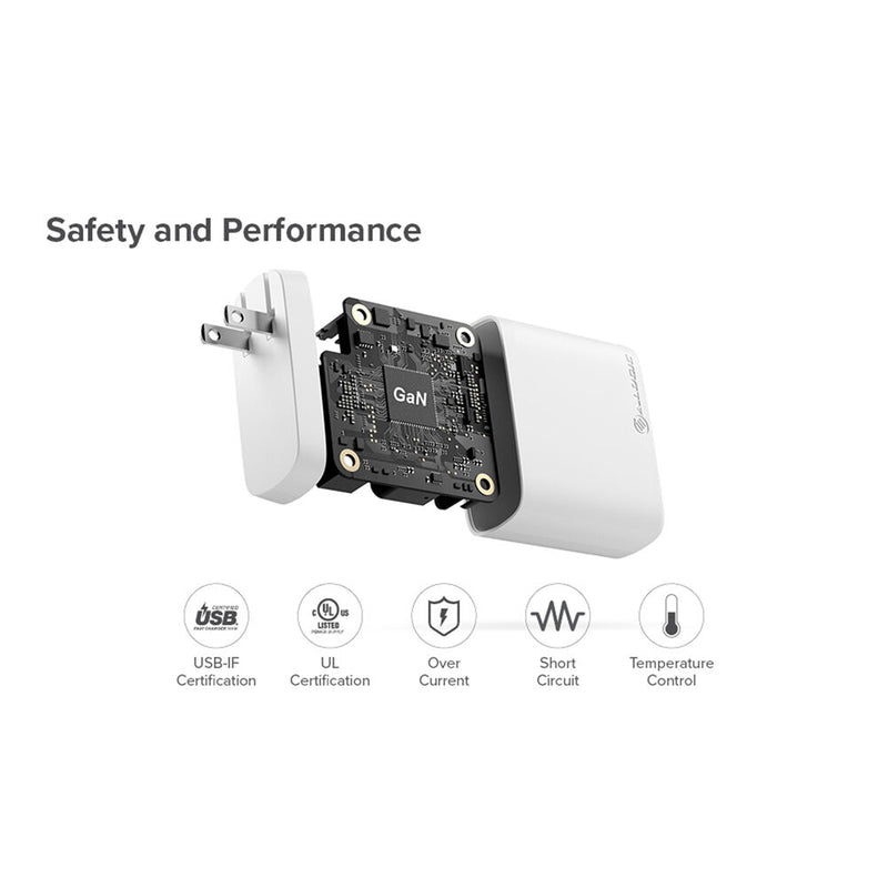 ALOGIC 100W USB-C PD GaN Charger with Charging Cable