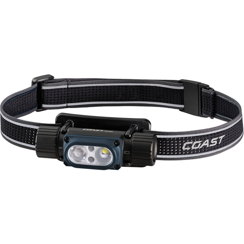 COAST WPH34R Tri-Color Rechargeable Waterproof LED Headlamp
