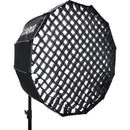 COLBOR Quick-Setup Parabolic Softbox with Grid and Bowens Mount (35.4")