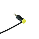 Cable Techniques Right-Angle Locking 3.5mm TRS to Low-Profile TA3M Cable for Sony URX-P41D (15", 2-Pack)