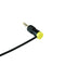 Cable Techniques Right-Angle Locking 3.5mm TRS to Low-Profile TA3M Cable for Sony URX-P41D (15", 2-Pack)