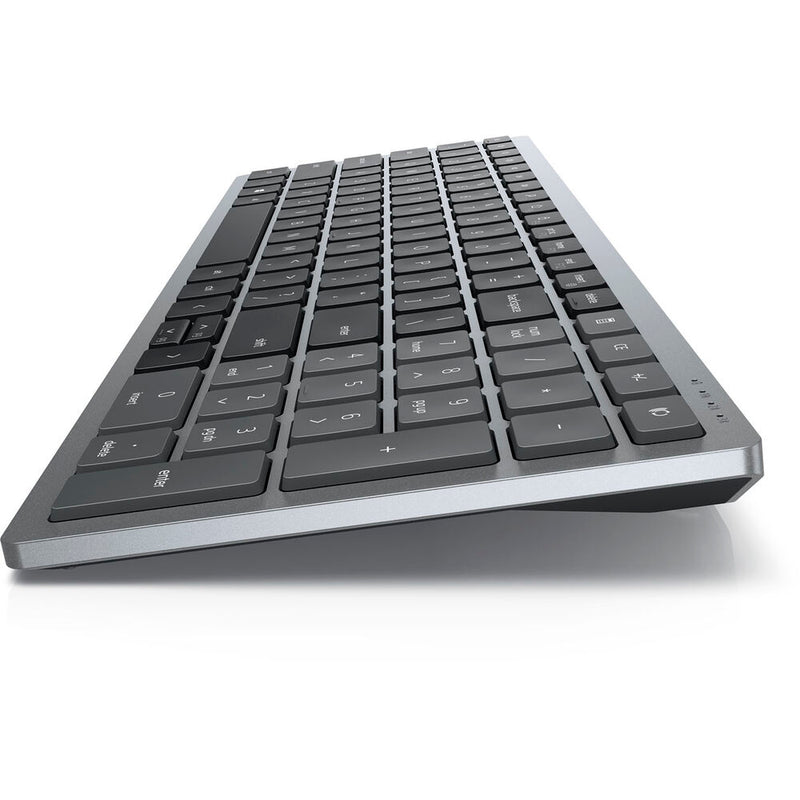 Dell KB740 Compact Multi-Device Wireless Keyboard (Gray)