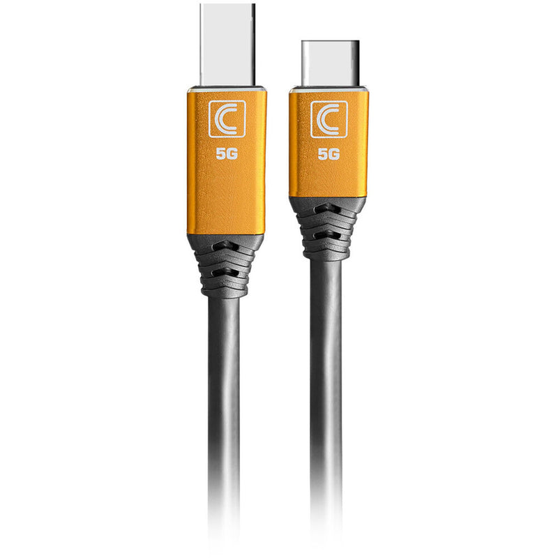 Comprehensive USB-B 3.1 Gen 1 Male to USB-C Male Cable (10')