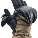 The Heat Company Shell Mittens (Size 8-9, Black)