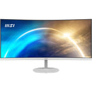 MSI PRO MP341CQW 34" 1440p 100 Hz Ultrawide Business Monitor (White)