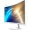 MSI PRO MP341CQW 34" 1440p 100 Hz Ultrawide Business Monitor (White)