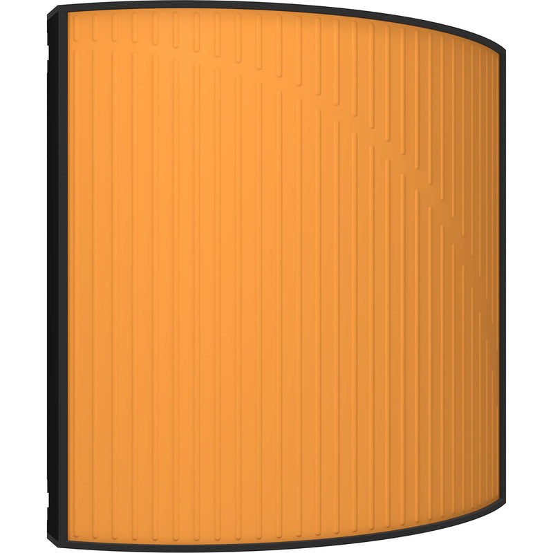 Vicoustic Cinema Round Ultra VMT (Pumpkin Orange, Matte Black, 2-Pack)