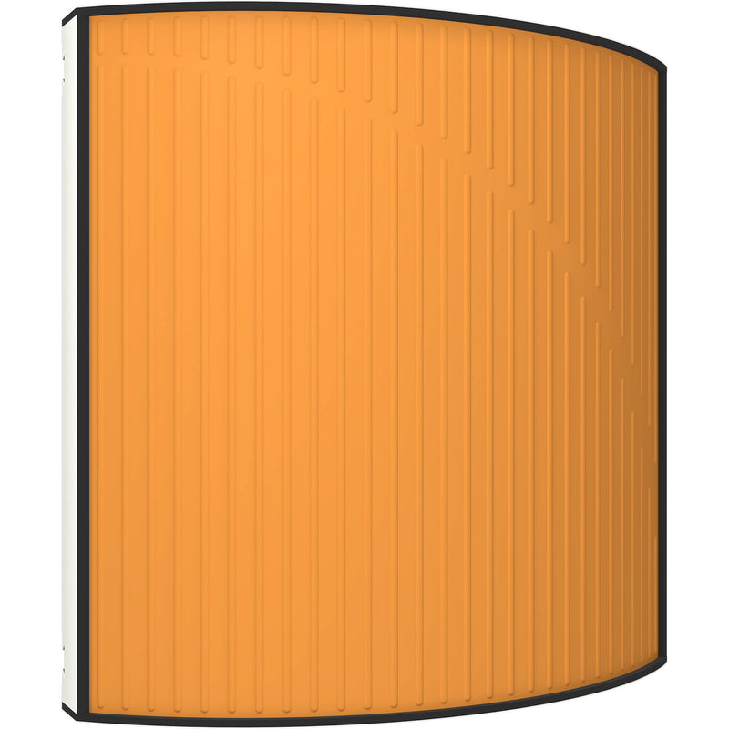 Vicoustic Cinema Round Ultra VMT (Pumpkin Orange, Matte White, 2-Pack)