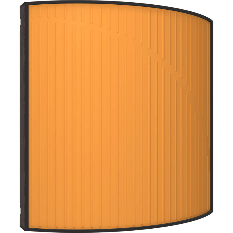 Vicoustic Cinema Round Ultra VMT (Pumpkin Orange, Dark Wenge, 2-Pack)