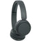 Sony WH-CH520 Wireless On-Ear Headphones with Microphone (Black)