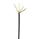 Cable Techniques CT-RAWCB-284-5 Premium Raw Cable for Low-Profile Connectors (Black, 2.8mm OD, 4 Conductors, 16.4')