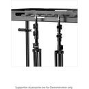 Proaim Light Stand & C-Stand Mounting Bar for Proaim Camera/Production Carts