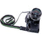 ObiJimmy Minami Pure Silk Camera Strap (Black with Blue/Yellow Stripes, 47.2")