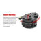 Sunwayfoto LB-68 Leveling Base&nbsp;with External Bubble Level (Black)