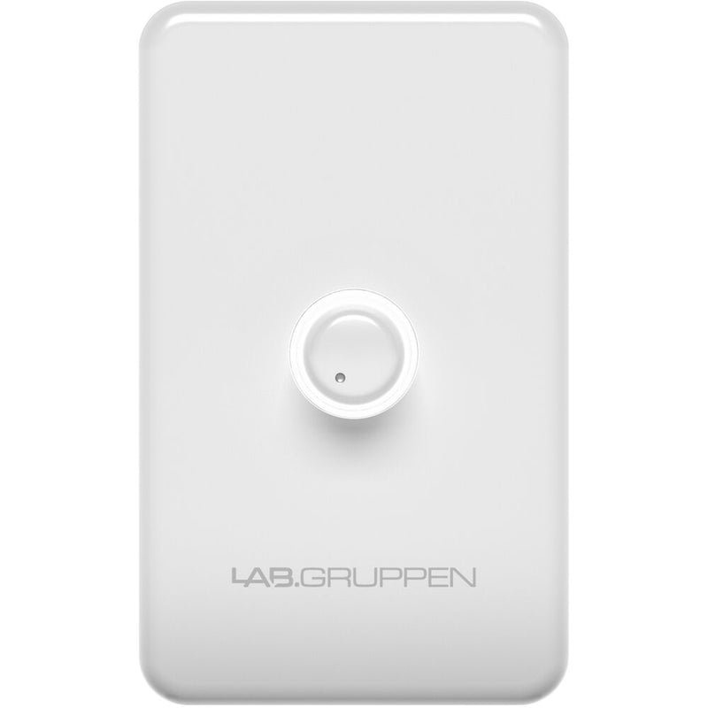 Lab.Gruppen Single-Gang Remote Control Volume Wall Plate for CA, CM, CMA & CPA Series Amplifiers (White)