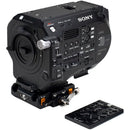 Bright Tangerine LeftField 3 Quick Release Baseplate for Sony FS7 & FX9