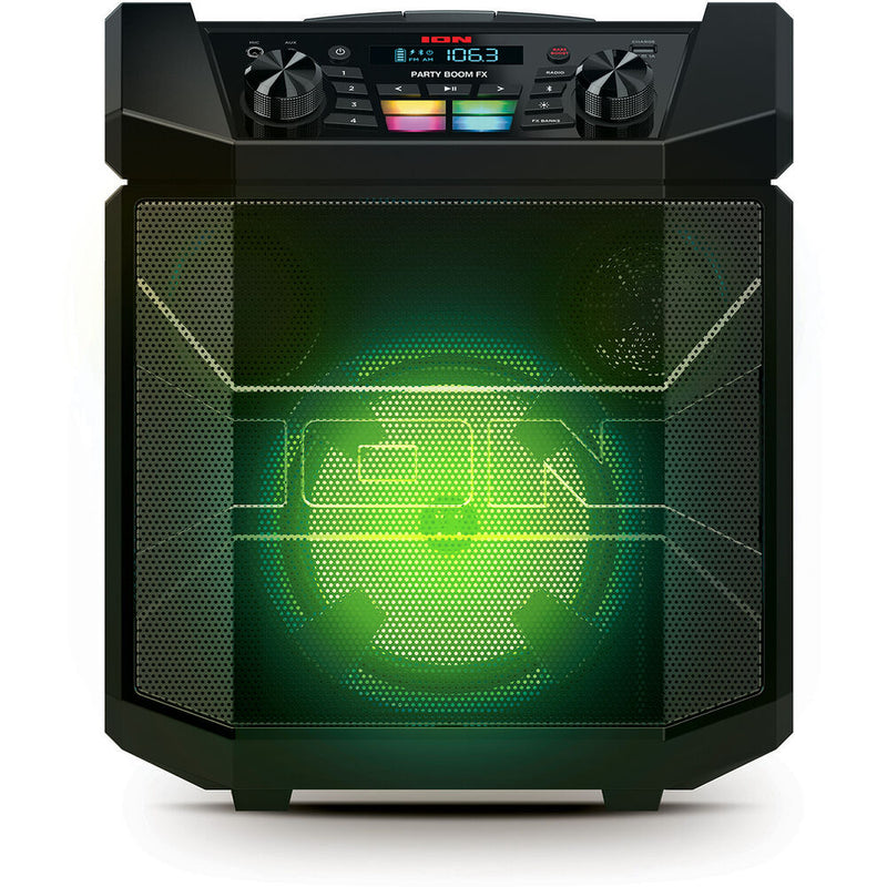 ION Audio Party Boom FX 100W 2-Way Rechargeable Speaker with Bluetooth
