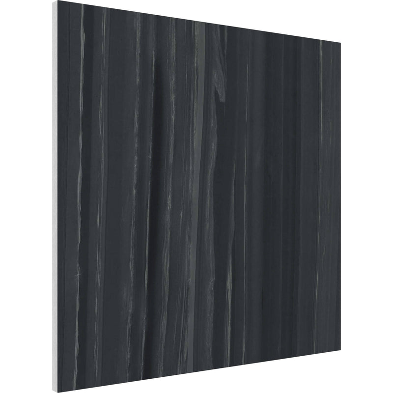 Vicoustic Flat Panel VMT Wall and Ceiling Acoustic Tile Natural Stones (Hematite Black, 23.4 x 23.4 x 0.78", 8-Pack)