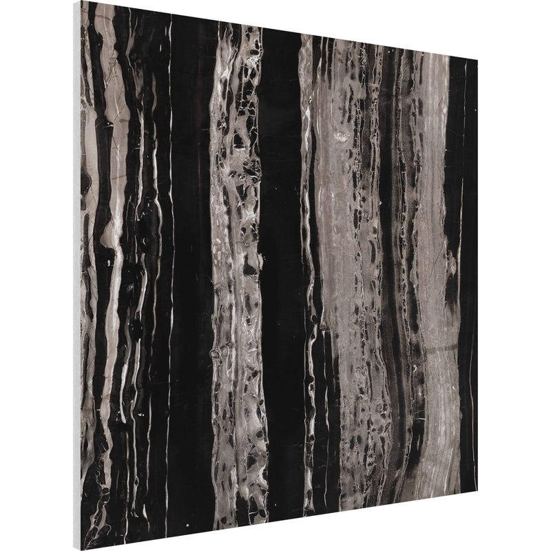 Vicoustic Flat Panel VMT Wall and Ceiling Acoustic Tile Natural Stones (Port Black, 23.4 x 23.4 x 0.78", 8-Pack)