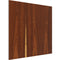 Vicoustic Flat Panel VMT Wall and Ceiling Acoustic Tile Natural Woods (Black Laurel, 23.4 x 23.4 x 0.78", 8-Pack)