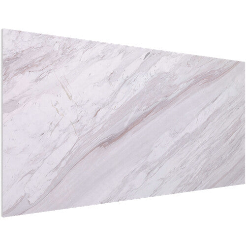 Vicoustic Flat Panel VMT Wall and Ceiling Acoustic Tile Natural Stones (Calacatta Cremo, 46.9 x 23.4 x 0.78", 8-Pack)