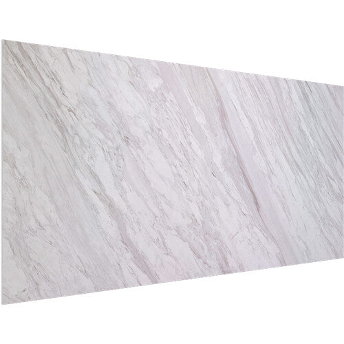 Vicoustic Flat Panel VMT Wall and Ceiling Acoustic Tile Natural Stones (Calacatta Cremo, 93.7 x 46.9 x 0.78", 8-Pack)