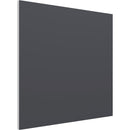 Vicoustic Flat Panel VMT Wall and Ceiling Acoustic Tile FR (Gray, 23.4 x 23.4 x 0.78", 4-Pack)