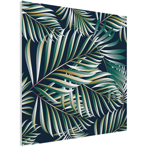 Vicoustic Flat Panel VMT Wall and Ceiling Acoustic Tile Nature FR (Tropical, 23.4 x 23.4 x 0.78", 4-Pack)