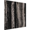 Vicoustic Flat Panel VMT Wall and Ceiling Acoustic Tile Natural Stones FR (Port Black, 23.4 x 23.4 x 0.78", 4-Pack)