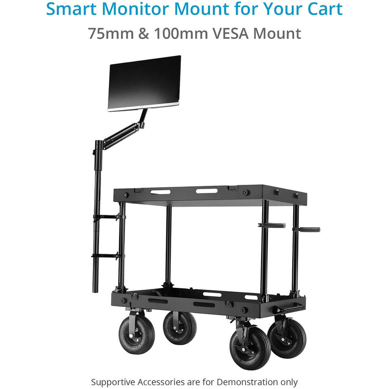 Proaim Hybrid 75mm/100mm VESA Monitor Mount for Victor Video Carts