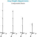 Proaim Baby Junior Triple Riser Wheeled Stand (12.2')
