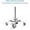 Proaim Baby Junior Triple Riser Wheeled Stand (12.2')
