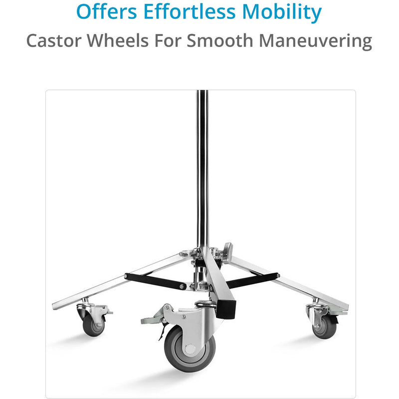 Proaim Baby Junior Triple Riser Wheeled Stand (12.2')