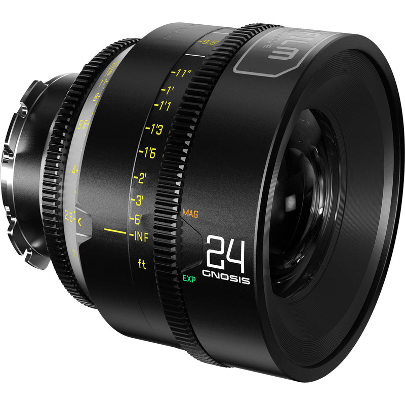 DZOFilm 24mm T2.8 Gnosis Macro Prime Lens (LPL with PL & EF Mounts, Feet)